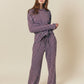 Jay Mid Rise Wide Leg Stripe Pants