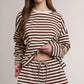 Chicago Shorts Striped Knit Drawstring Shorts