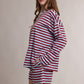 Chicago Shorts Striped Knit Drawstring Shorts