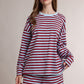 Chicago Shorts Striped Knit Drawstring Shorts