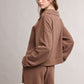 Kettle Scuba Collar Half-zip Drop Shoulder Sweatshirt