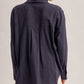 East Side Pin Stripe Button Down Boyfriend Shirt