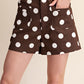 Clover Polka Dot Stretch Shorts
