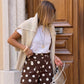 Clover Polka Dot Stretch Shorts
