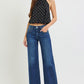 Theory Tummy Control Mid Rise Wide Leg Jeans by Risen