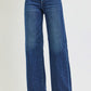 Theory Tummy Control Mid Rise Wide Leg Jeans by Risen