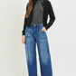 Formation Slouchy Crop Barrel Patch Pocket Jeans by Risen