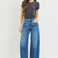 Fielder Slouchy Wide Leg Cuffed Jeans by Risen