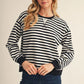 Sync Striped Sweatshirt