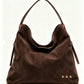 Evie Suede Hobo Shoulder Bag