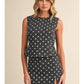 Hallie Polkadot Open Back Top and Mini Skort