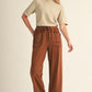 Rhonda Round Neck Half Sleeve Sweater Top