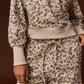 Unwind Shorts Leopard Print Drawstring Elastic Waist Shorts