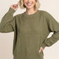 Alex Balloon Long Sleeve Crew Neck