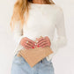 Veda Woven Crossbody and Clutch Bag