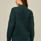 Ada Long Sleeve Textured High Neck Sweater