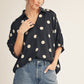 Agusta Polka Dot Satin Top Polka Dot Satin Top