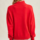 Maxwell Half Zip Turtleneck Sweater