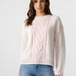 Cloudcroft Double Colored Thick Knit Sweater