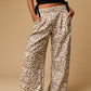 Legend Leopard Print Wide Leg Pants