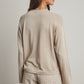 Rolled Hem Lightweight Sweater