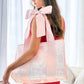Afternoon Rosé Bow Jelly Tote Bag (Classic) by Case-Mate
