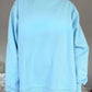 Berry Blue Blank Mockneck Sweatshirt