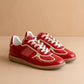 The Dalia | Cherry Lace Up Sneaker