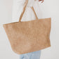 Woven Tiffany Organizer Tote Bag