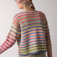 Rainbow Knit Sweater