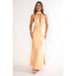 Worthington Satin Halter Maxi Dress