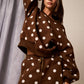 Bodi Top Polka Dot Fleece Sweatshirt
