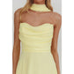 Glow Sweetheart Ruched Maxi Dress
