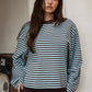 Marlowe Long Sleeve Top Classic Striped Long Sleeve Top