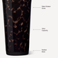 Mocha Tortoise HydroJug 24 oz Insulated Shaker