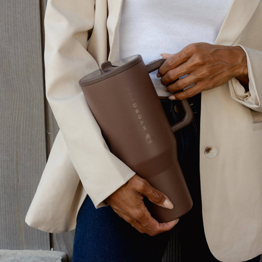 Chestnut  HydroJug 32 oz Traveler Tumbler