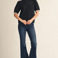 Flux Ruffle Detail Lovely Sweater Top