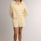 Scuba Collar Half-zip Drop Shoulder Sweatshirt