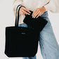 Dawn Suede Carryall Tote
