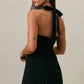 Nebraska Halter Neck Polka Dot Mini Dress