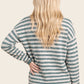Maria Striped Button Down Sweater Carigan