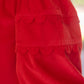 Justice Scalloped Hemline Bubble Sleeve Solid Corduroy Top