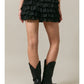 Melody Mid Waist Ruffle Polka Dot Short