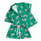 Cheetah Pj Set with Velvet Tie by Bella Sleep