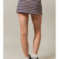Luca Contrast Stripe Mini Skort