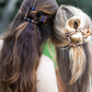 Square Flat Hair Clip | Med. | Tortoise