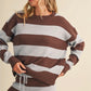 Shepherd Striped Lightweight Sweater