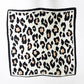 Sylvie Leopard Square Scarf