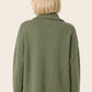 Rise O Ring Half Zip Mock Neck Pullover Sweater