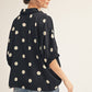 Agusta Polka Dot Satin Top Polka Dot Satin Top